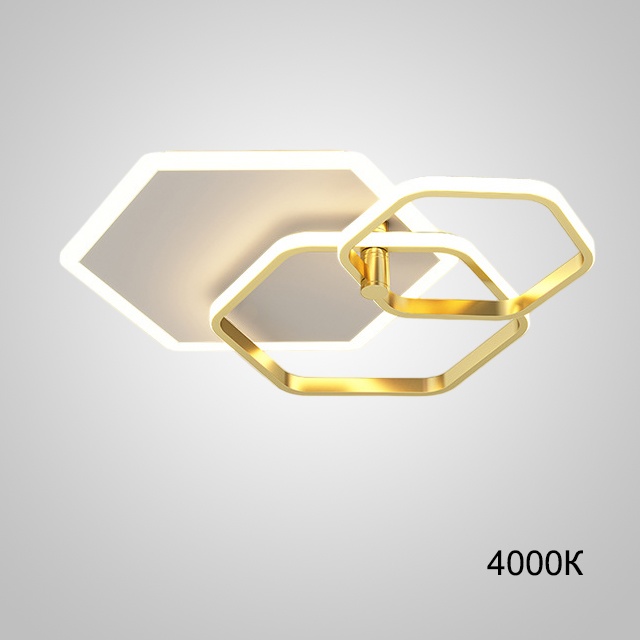 Потолочный светильник EDGON S Brass 4000К by ImperiumLoft