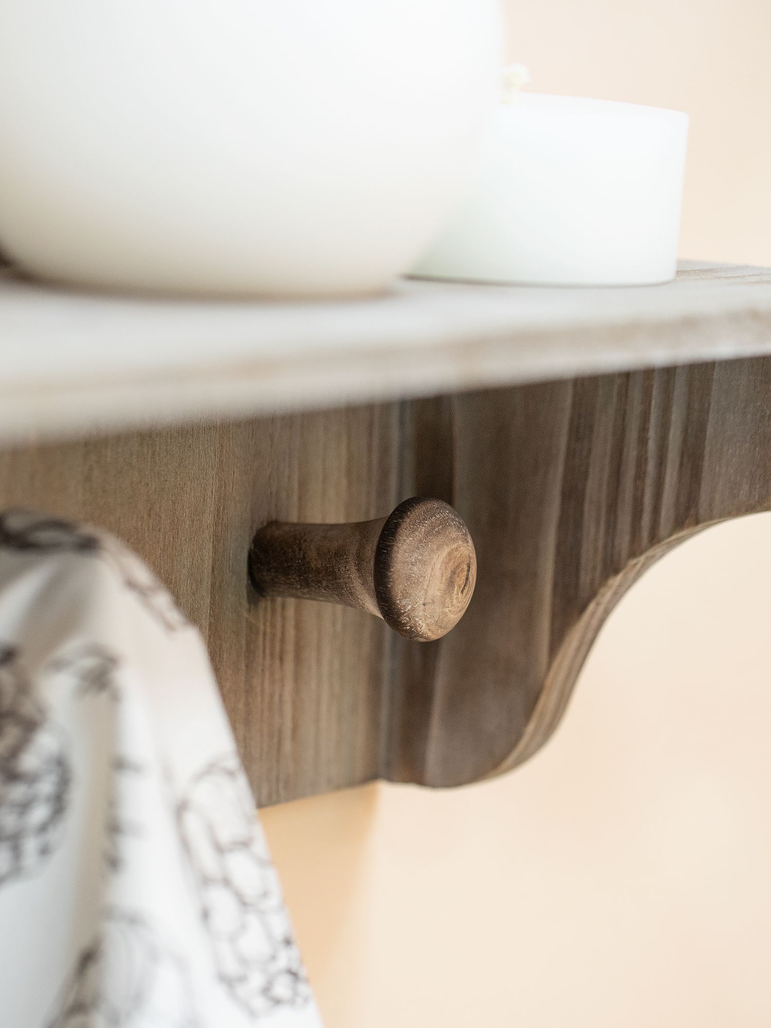 Полка-вешалка настенная Glasar 57-142