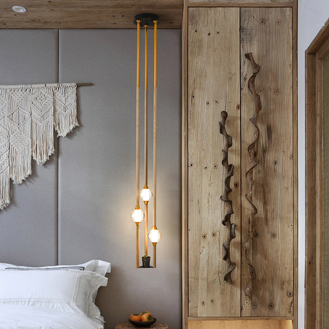 Подвесной светильник TABEO Light brown by ImperiumLoft