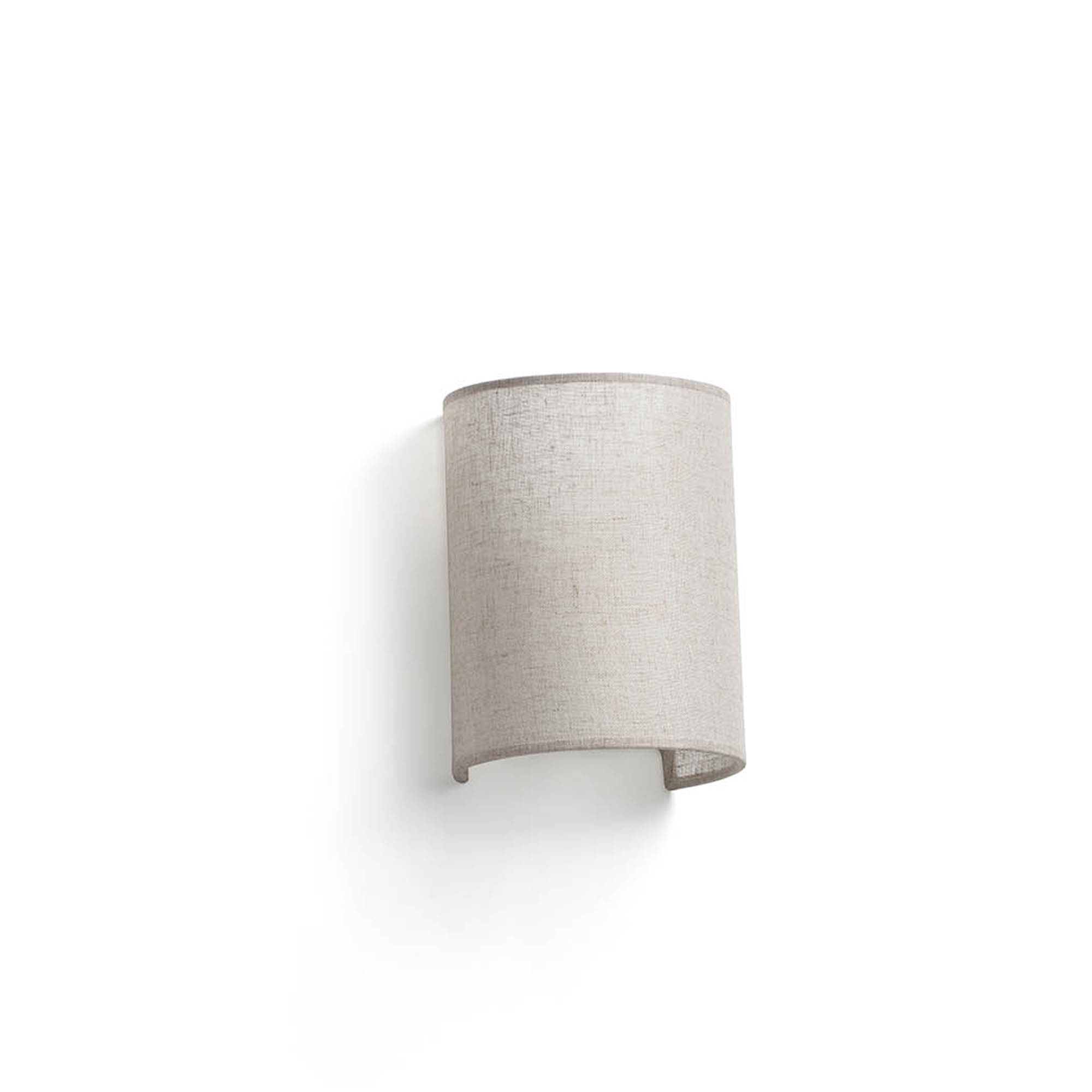 Настенный светильник Otton R Round Linen вертикальный 1xE27 Faro