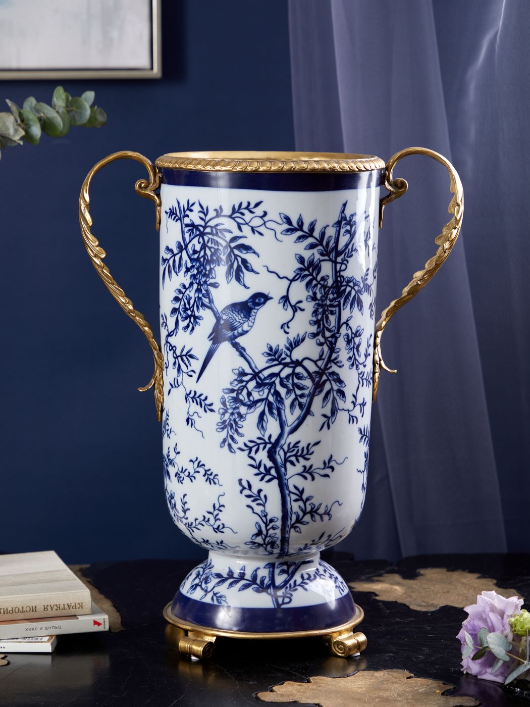 Ваза с ручками Glasar A1257H/HQEN1611