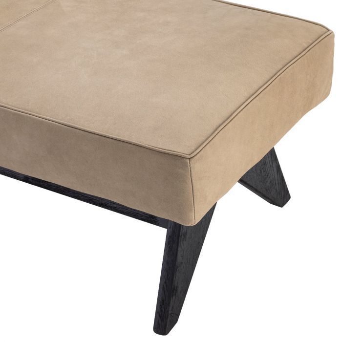 Скамейка Eichholtz Dionis black oak beige nubuck 114848