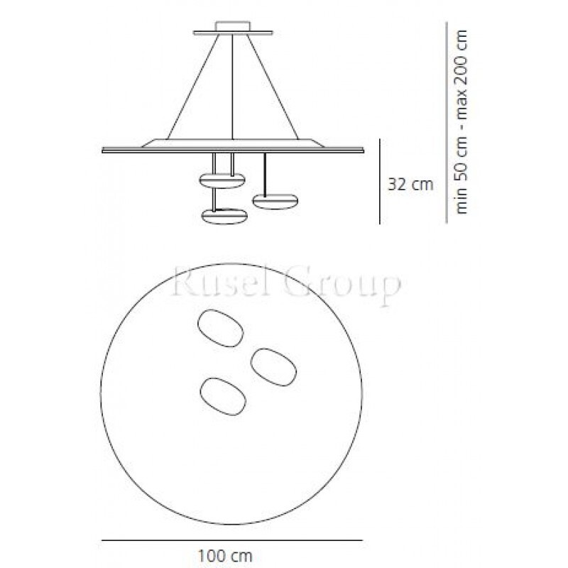 Подвесной светильник Artemide DROPLET LED SOSPENSIONE