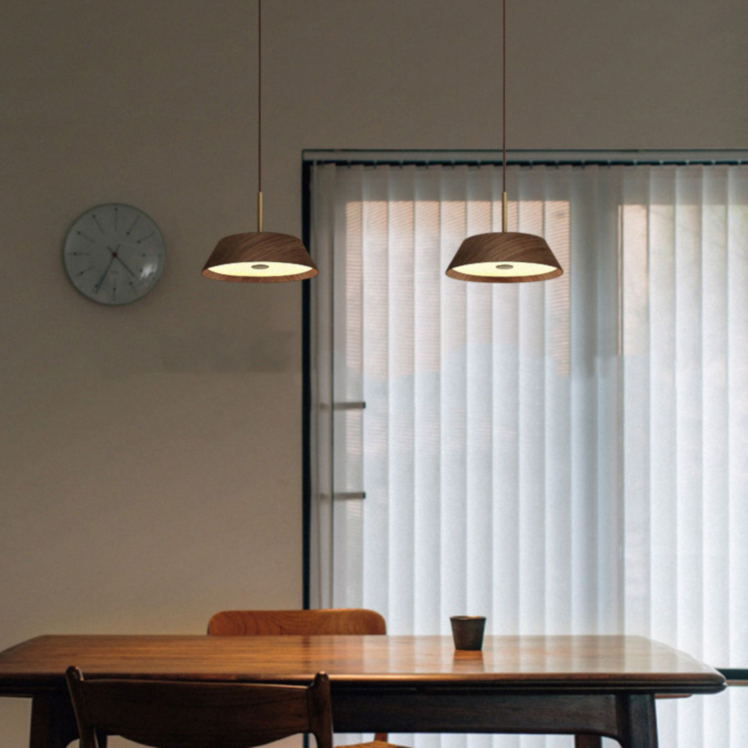 Подвесной светильник BENONI B COMBO L58 Walnut by ImperiumLoft