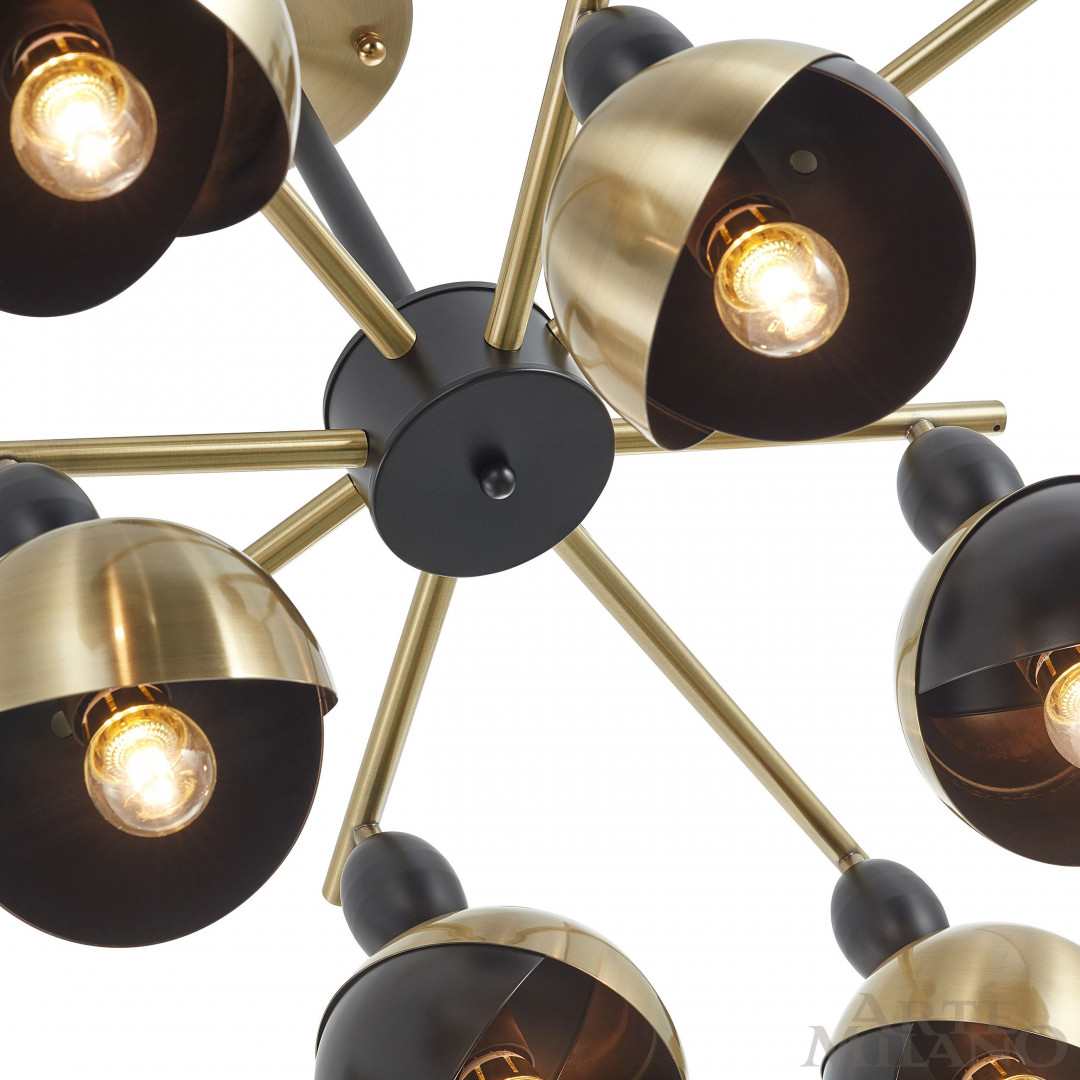 Люстра 271307/8 BK/GD Arte Milano