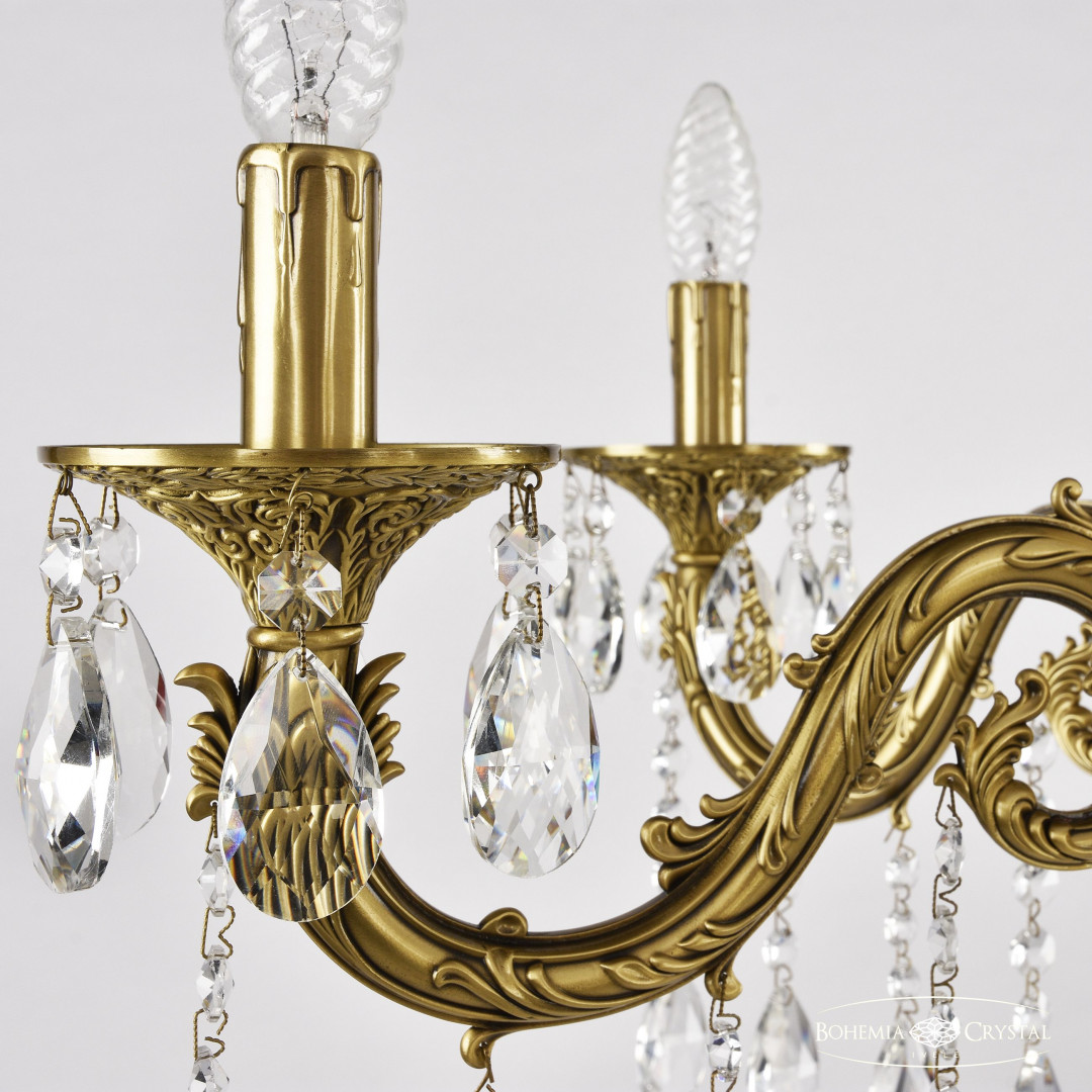 Люстра бронзовая с хрусталём 71201/6/210 A FP