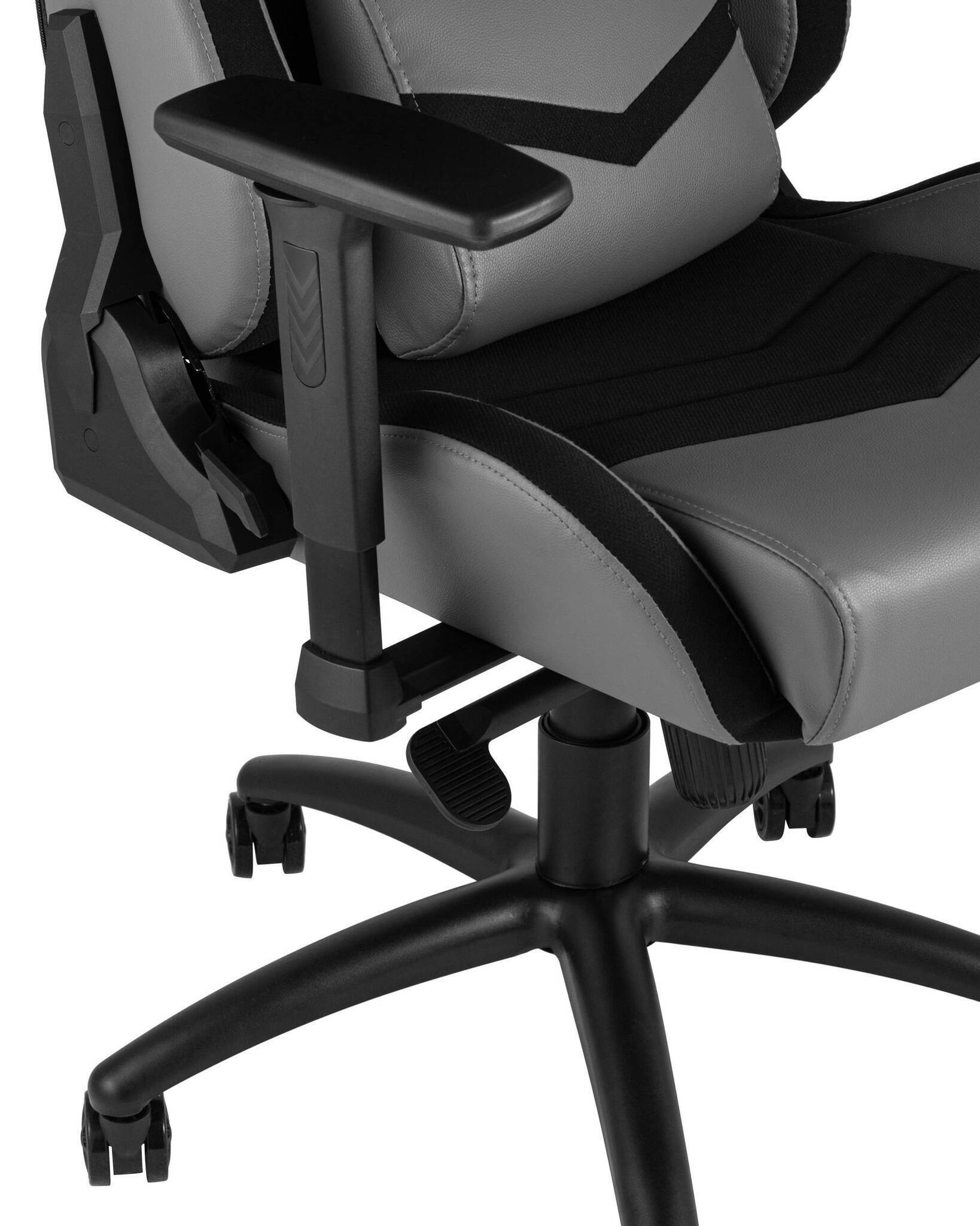 Кресло игровоеs Racer Premium серое TopChairs