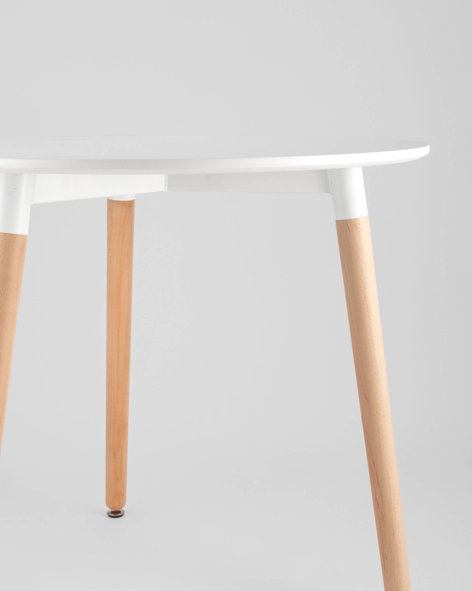 Стол круглый EAMES DST NEW D80 белый Stool Group