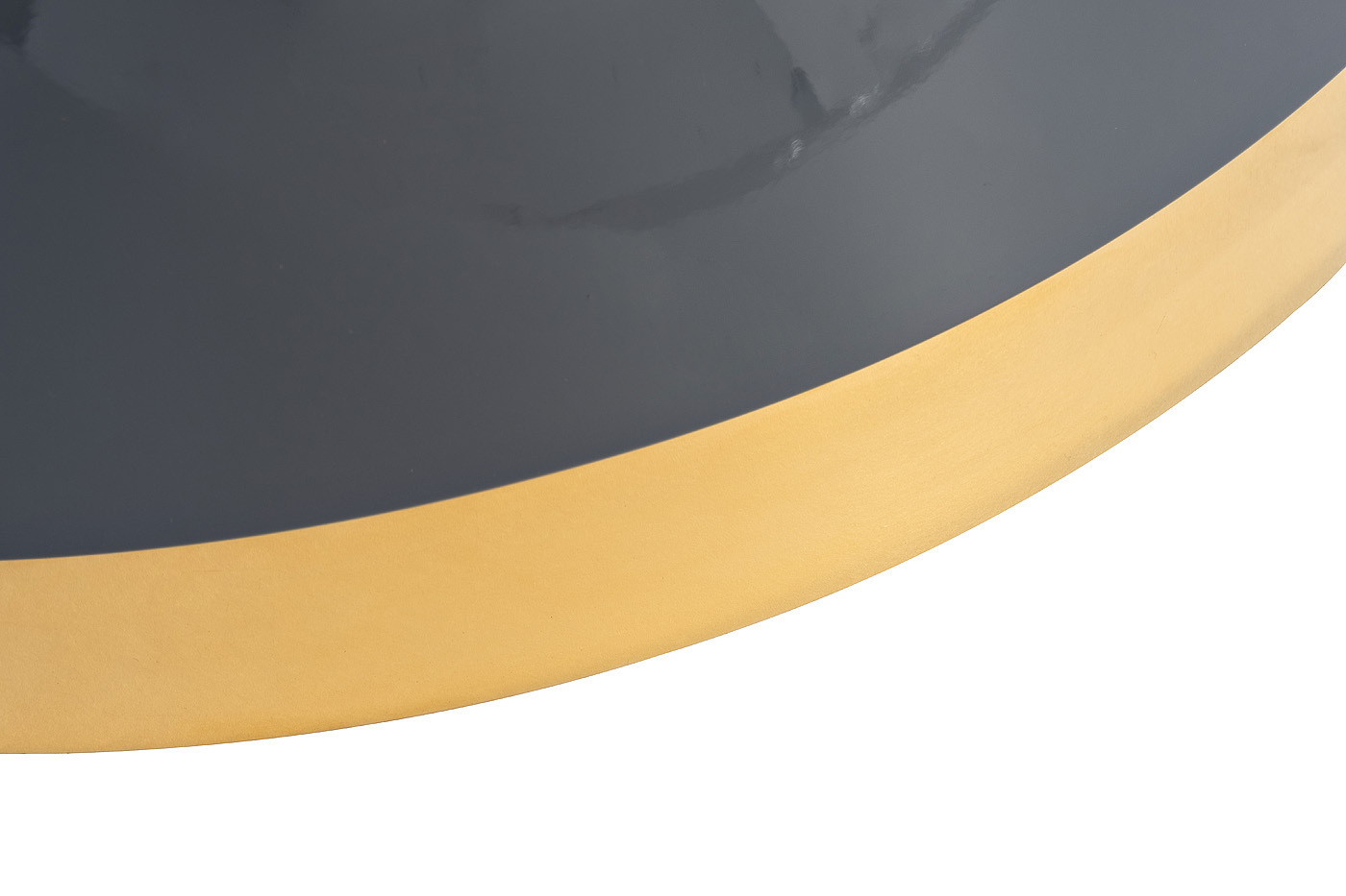 Стол обеденный круглый белый со стеклом Garda Decor 30F-1368-1