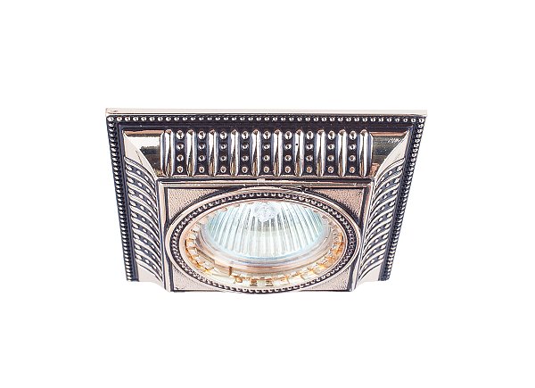 Встраиваемый светильник Donolux SN1582-French gold+Brown copper