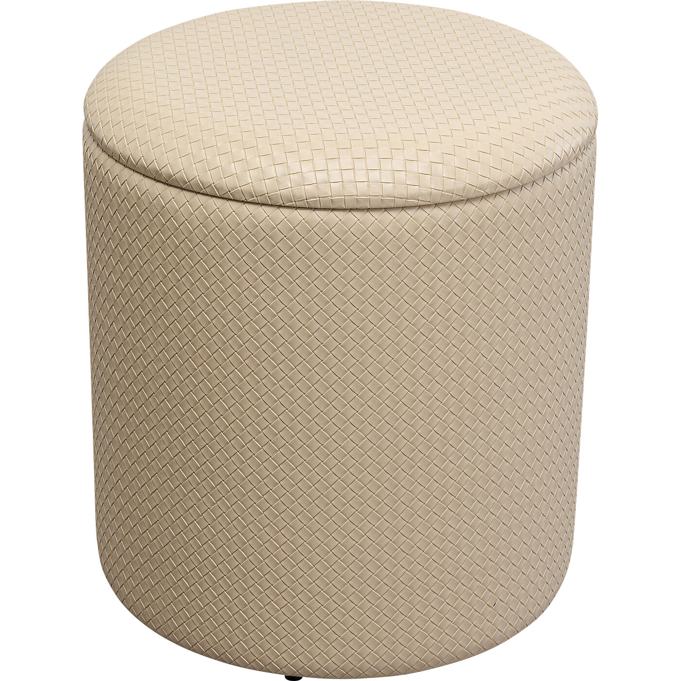Пуф Venezia Storage Beige Ø40 см KARE 87697