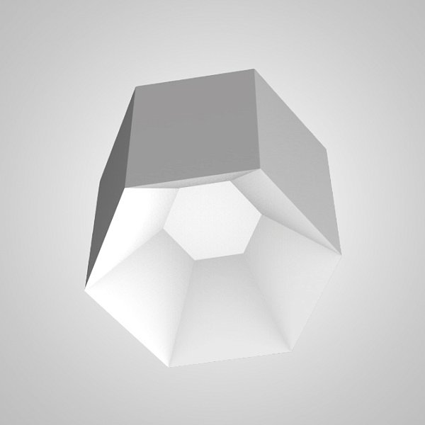 Потолочный светильник HEXAGON B H15 White by ImperiumLoft