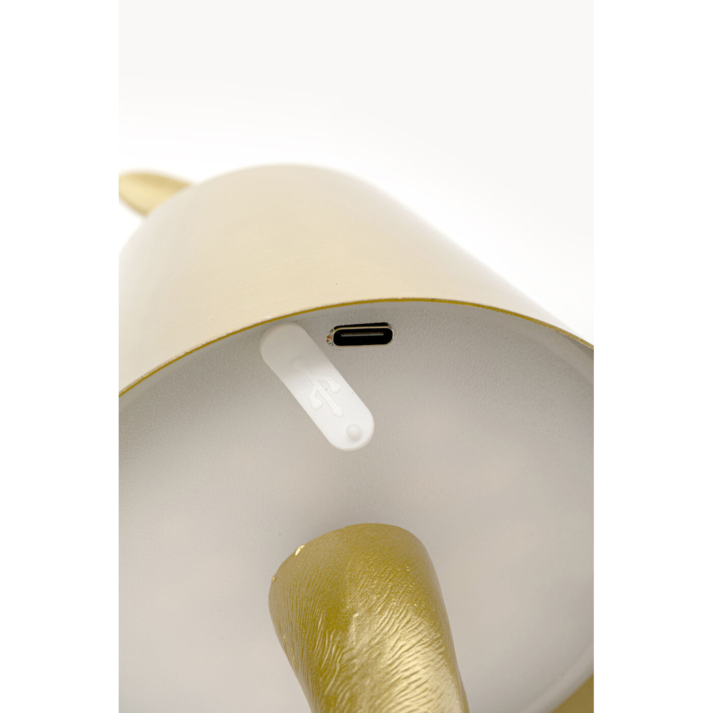 Светильник настольный Animal Rabbit LED Gold 29cm KARE 58318