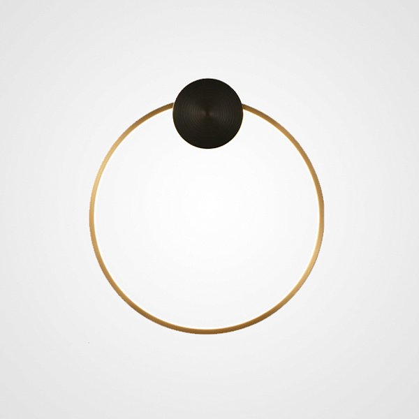 Настенный светильник WOLKE WALL D40 Brass by ImperiumLoft