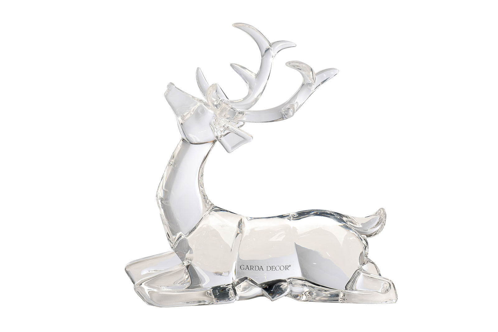 Статуэтка "Олень" прозрачная Garda Decor 55RD5605
