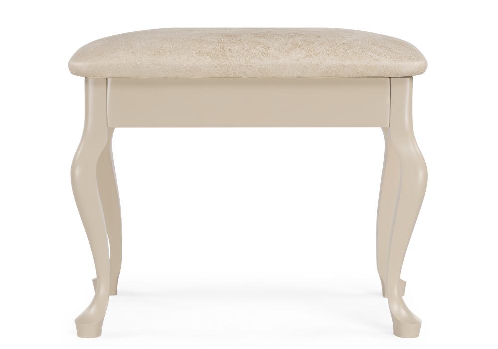 Банкетка Woodville Лусте сонома / ткань бежевая 515164