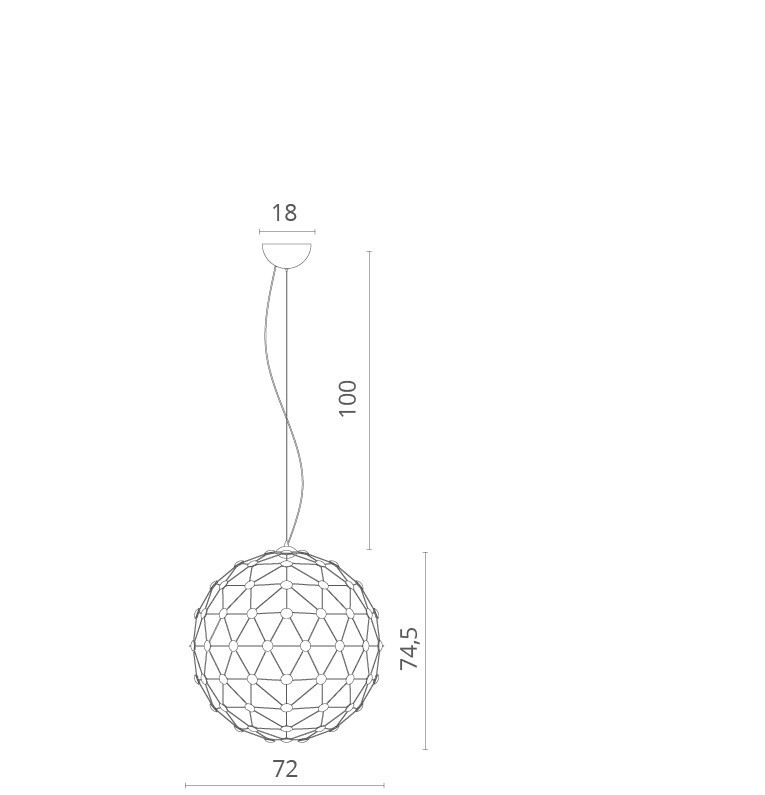 Подвесной светильник Divinare 1610/02 SP-96