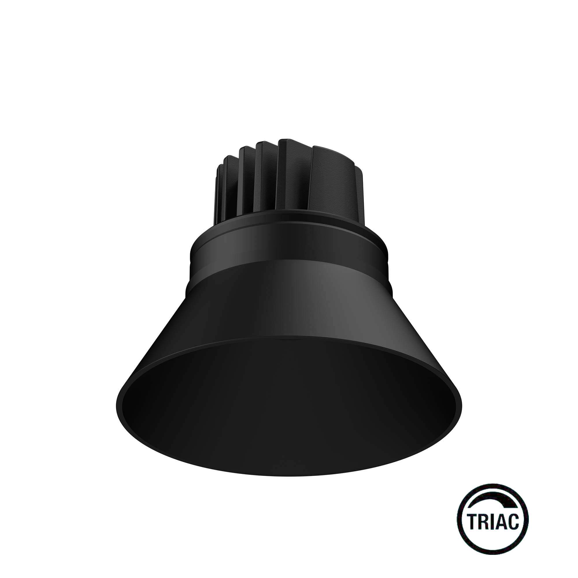 Встраиваемый светильник ELIOS BELL IP20 10W черный 36є 3000K TRIAC Faro