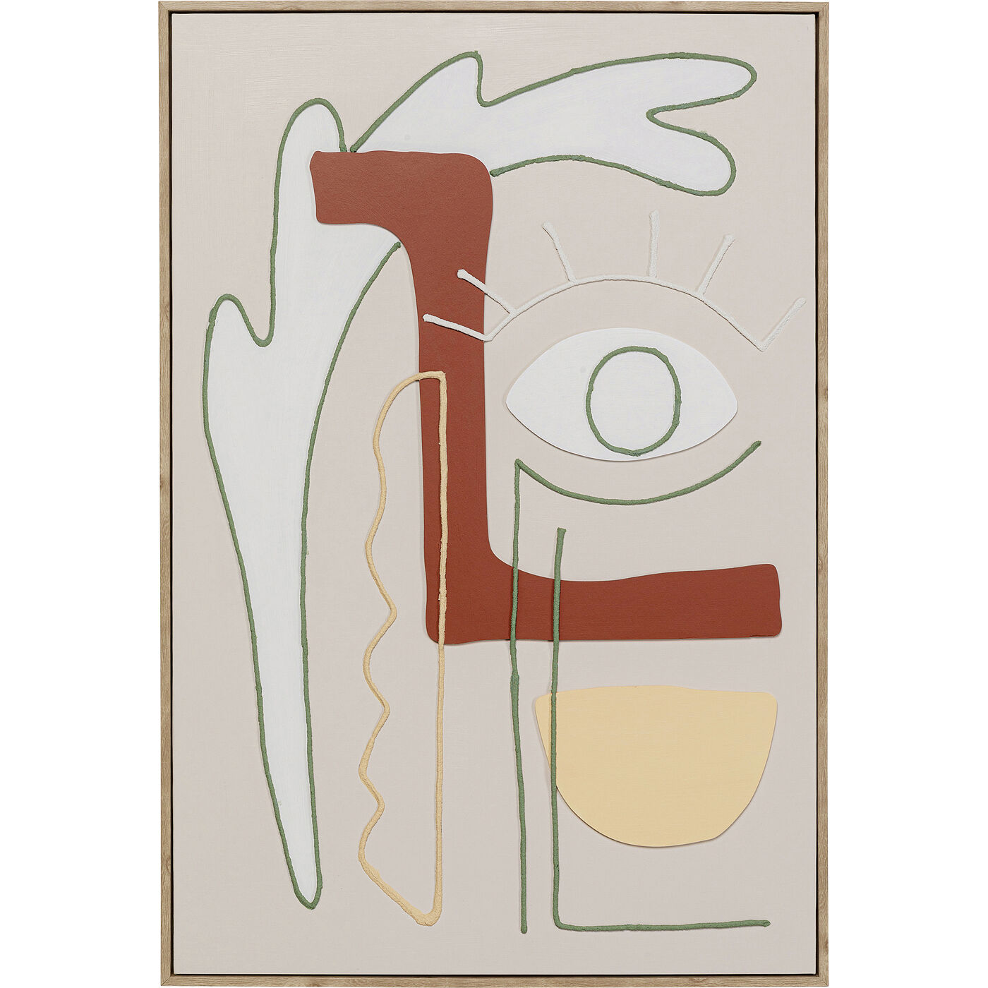 Картина на холсте Art Eye Right 60x90 см KARE 56182