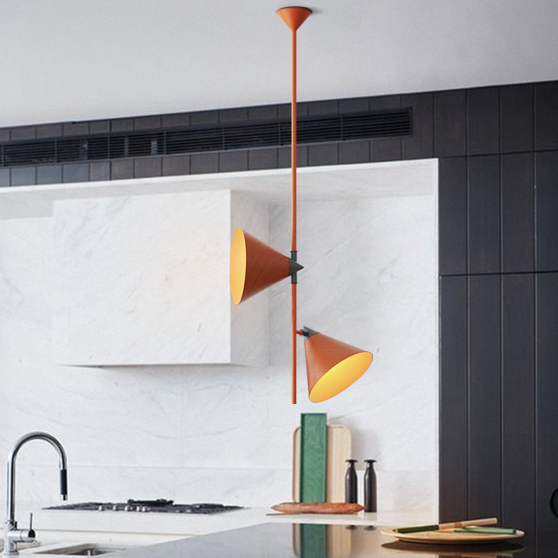 Подвесной светильник CONE 1 Orange by ImperiumLoft
