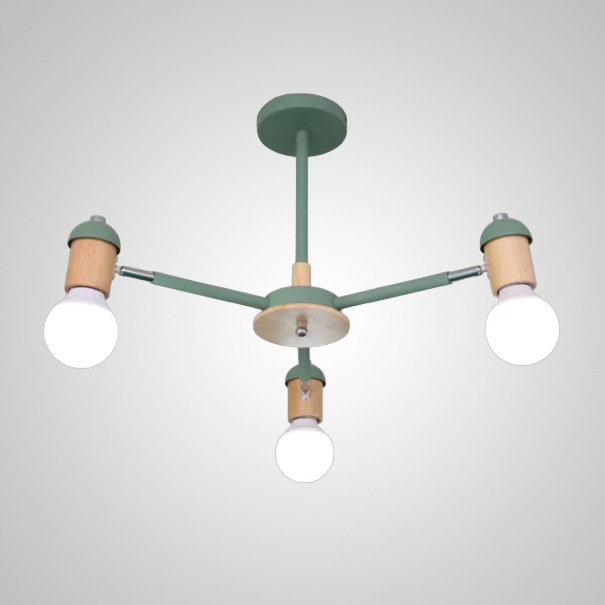 Люстра на штанге MERE D55 Green by ImperiumLoft