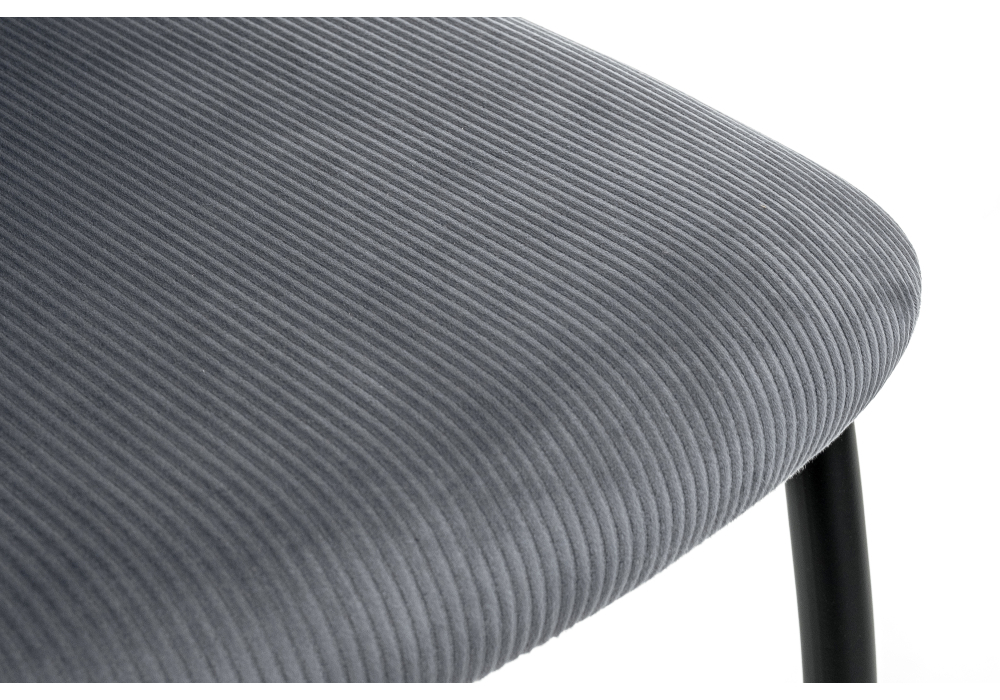 Стул Woodville Tod gray / black 11612