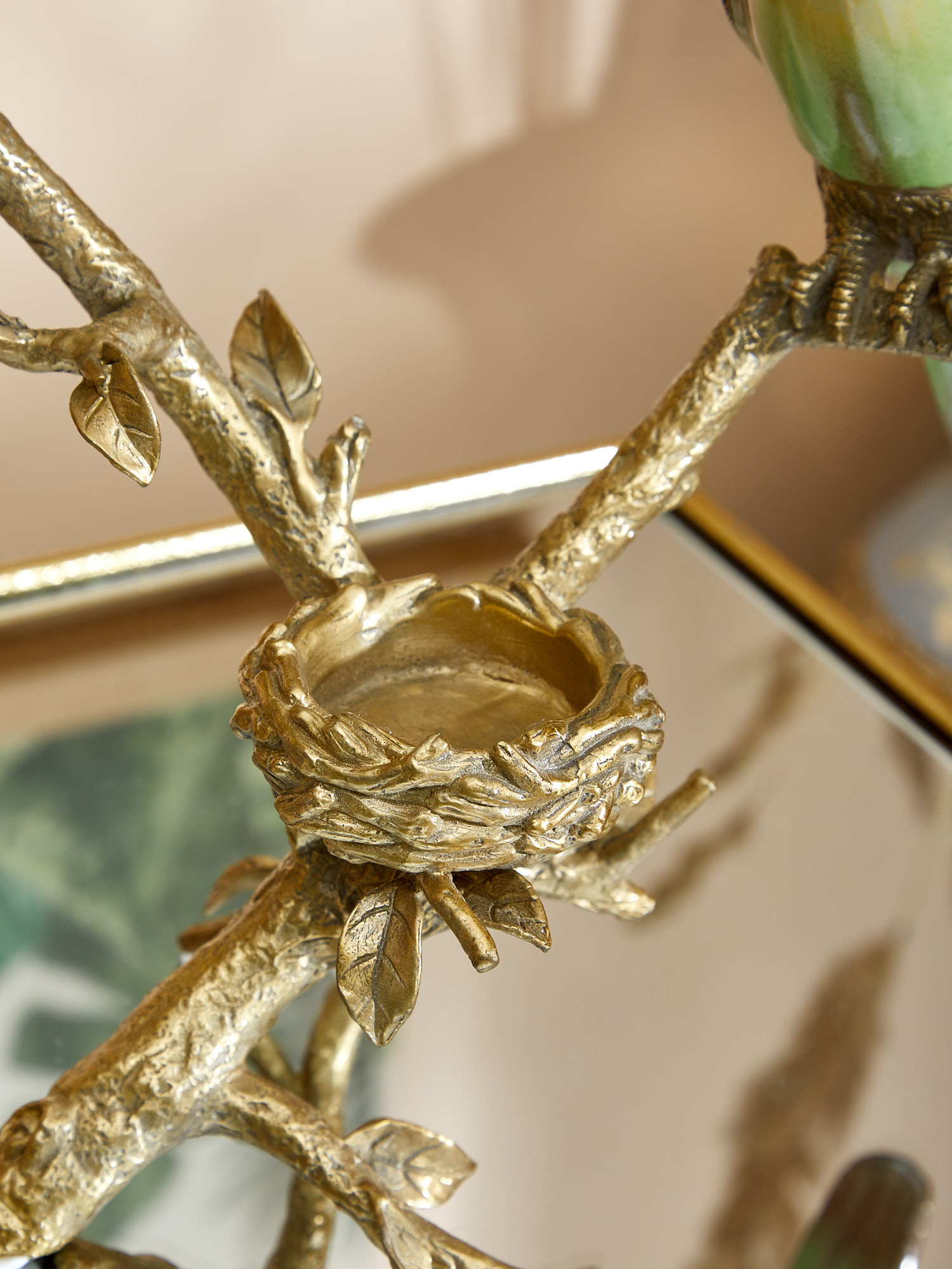 Подсвечник Птички Glasar 31G1038/F1229H/HFX1248