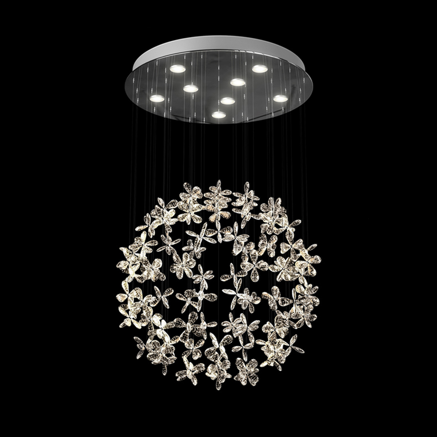 Подвесная люстра LUCIEN D50 Transparent by ImperiumLoft