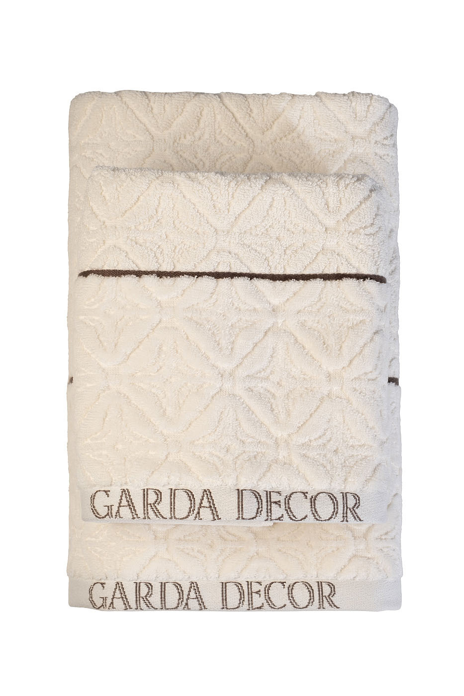 Полотенце "Ариане" 50*90 бежевое Garda Decor 119VAL-ATL5090-POL BEG