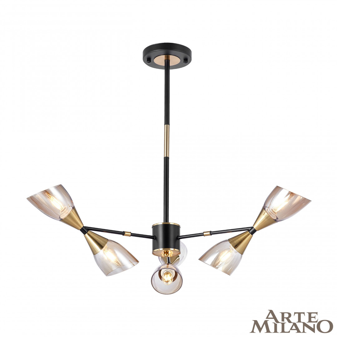 Люстра 276708/6 BK/GD Arte Milano
