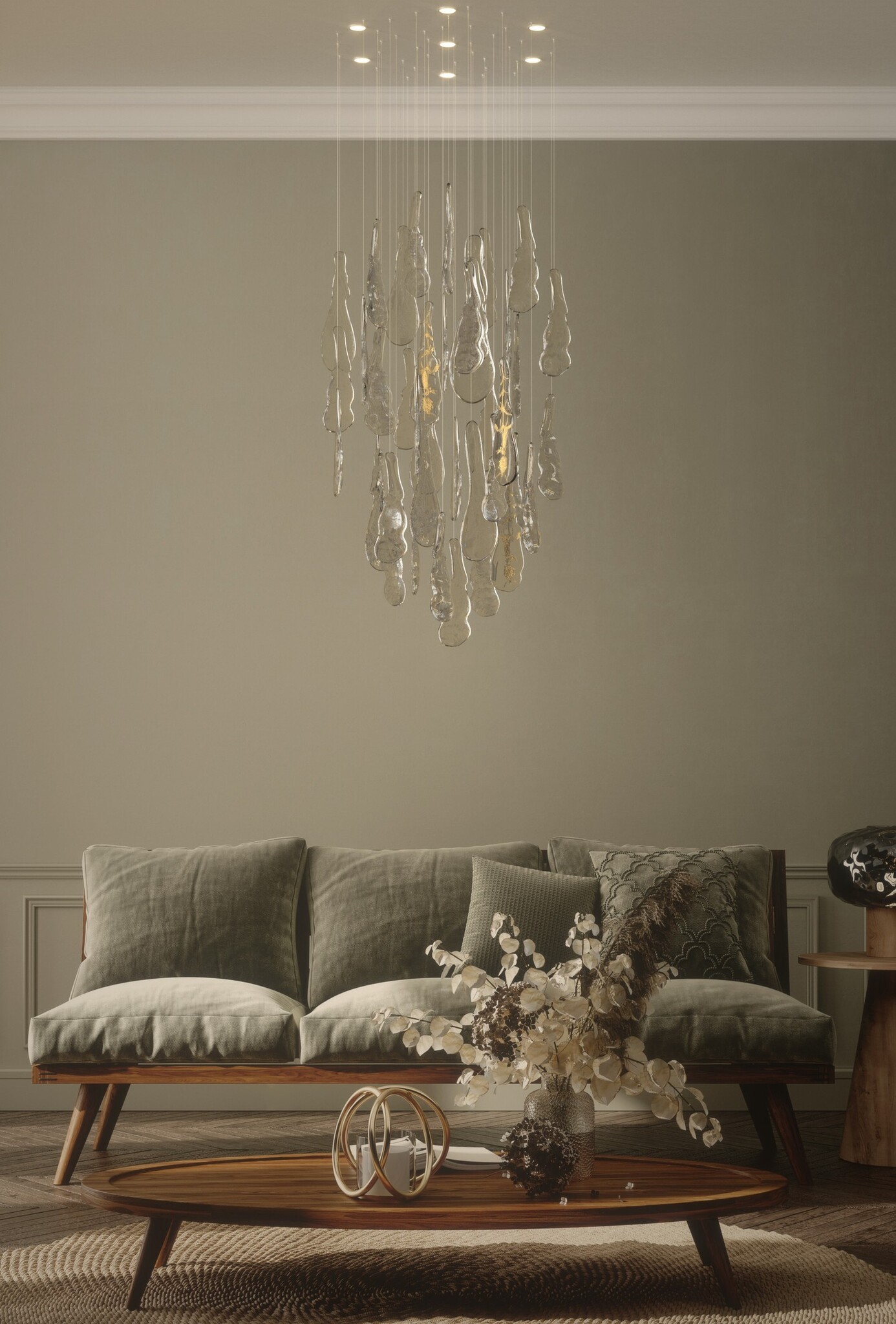 Подвесной светильник LASVIT Herbarium Round S