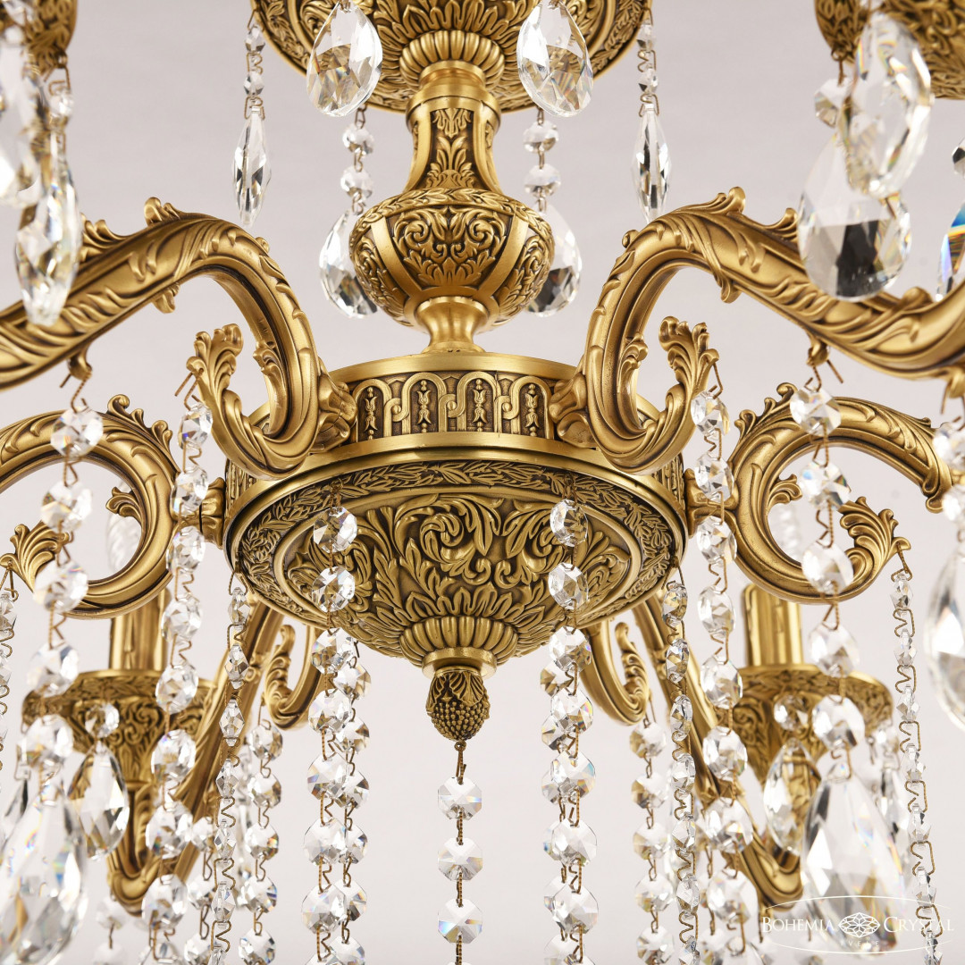 Люстра бронзовая с хрусталём 71202/6/210 B FP