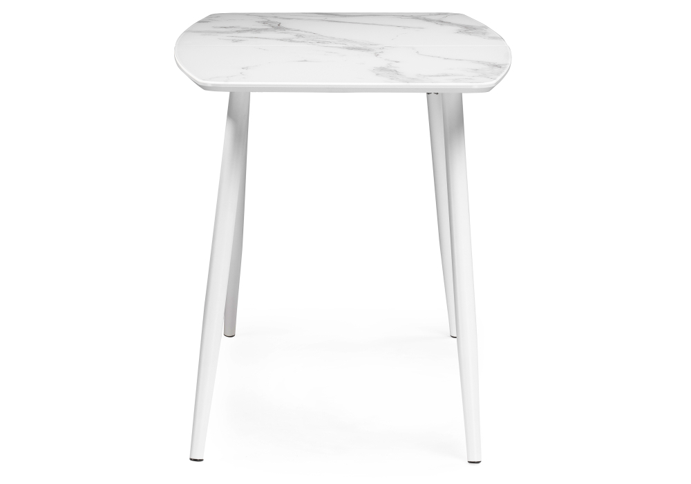 Стол Woodville Эмма белый мрамор / белый 462159