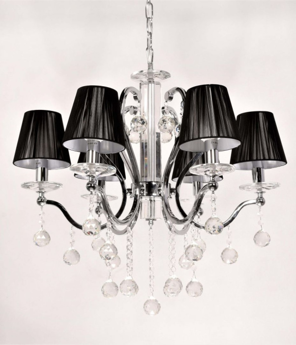 Подвесная люстра Lumina Deco LDP 8033-6 BK