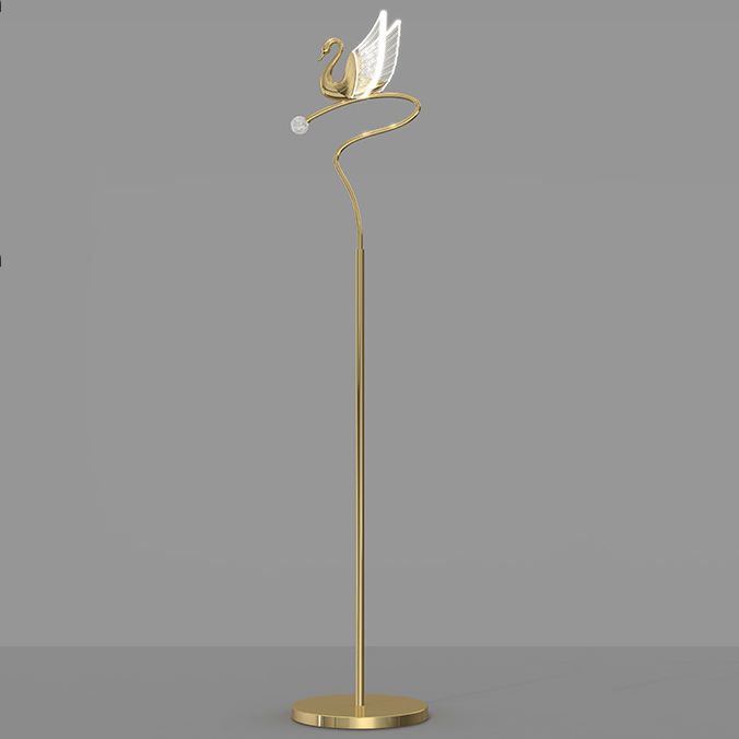 Торшер BIRDIE FL Brass by ImperiumLoft