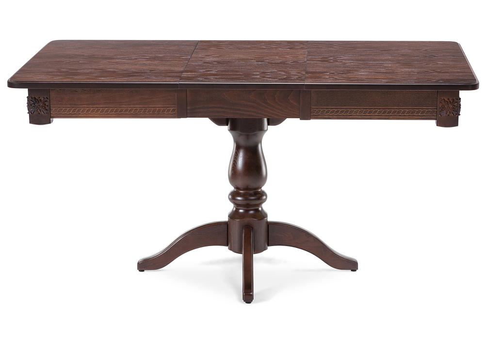 Стол деревянный Woodville Матис орех темный 483897