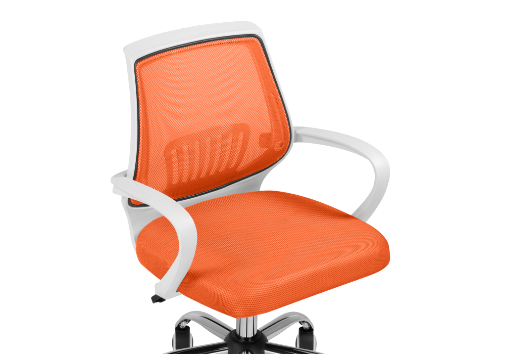 Компьютерное кресло Woodville Ergoplus orange / white 15373