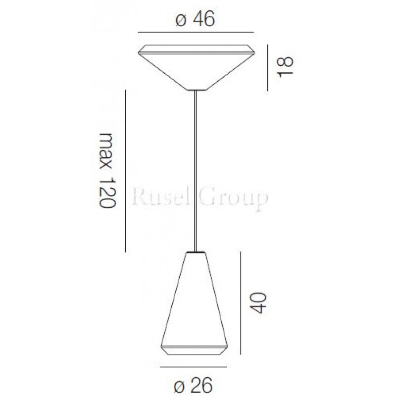 Подвесной светильник Vistosi WITHWHITE SP 46 M