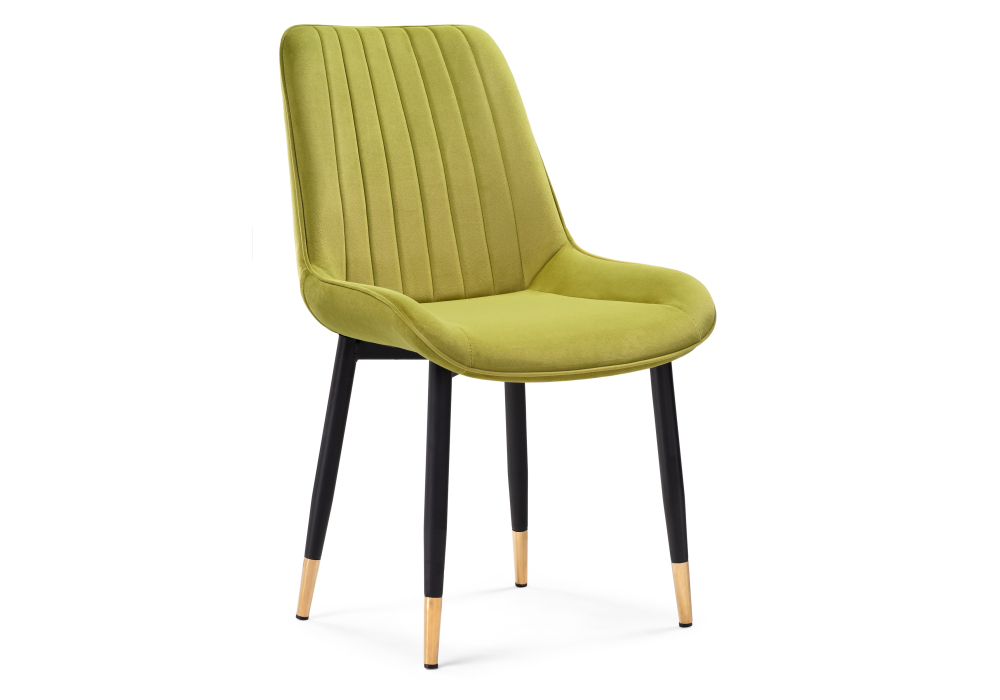 Стул Woodville Seda 1 khaki / gold / black 15294