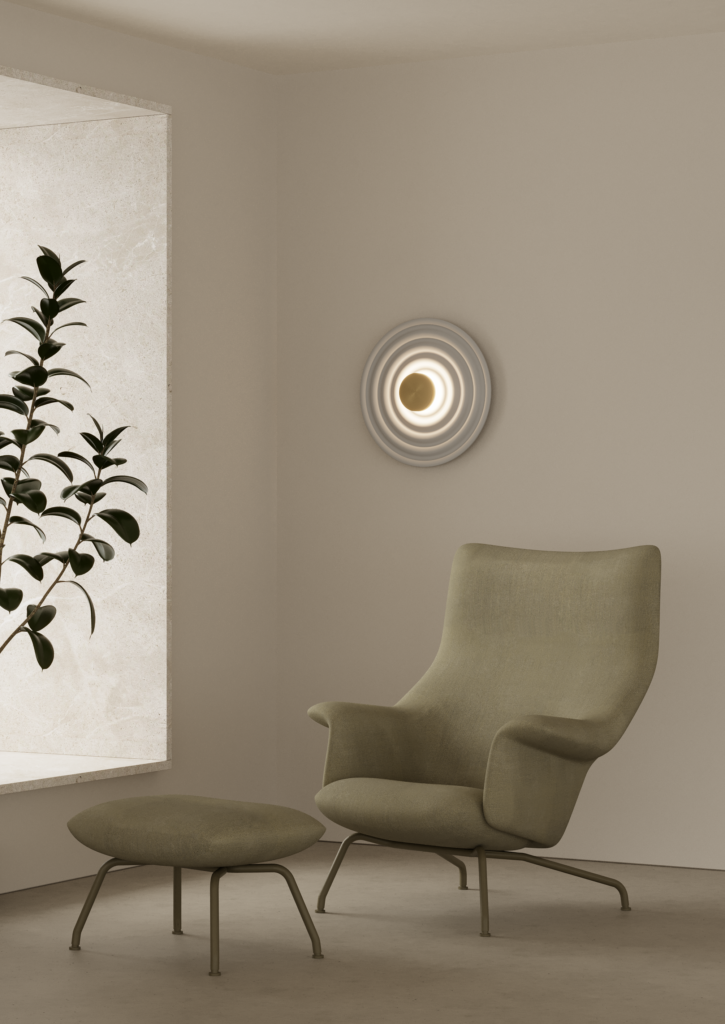 Настенный светильник Rang с диффузором в латунной отделке Aromas del Campo