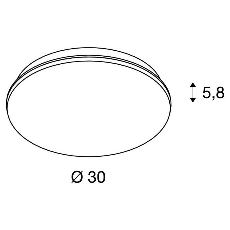 Светильник потолочный SLV 163021