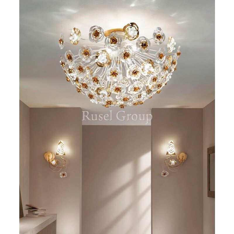 Потолочный светильник Masca Vie en Rose 1839/MSFG