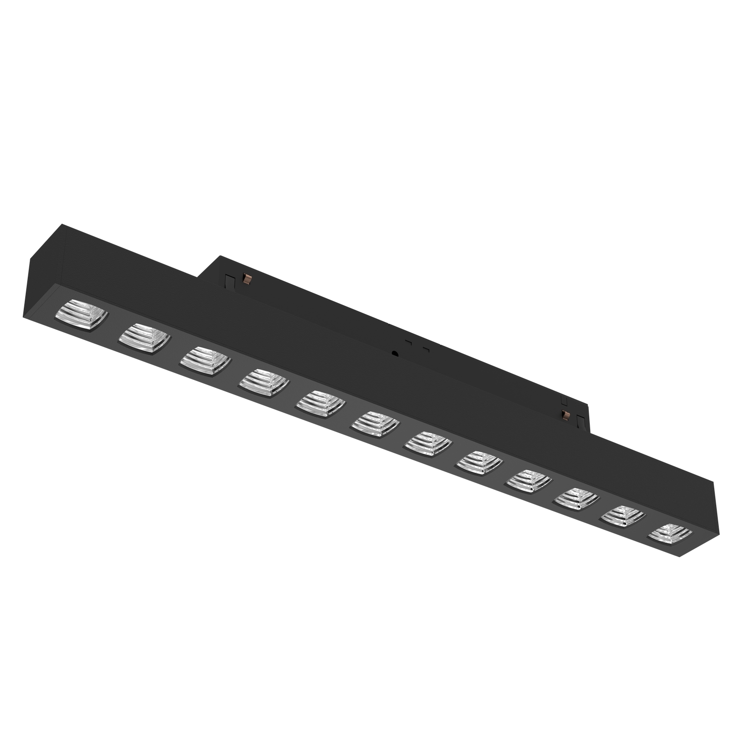 Светодиодный светильник для магнитной системы Ledron Sagi style 290 0-10V Black-Silver 4000K