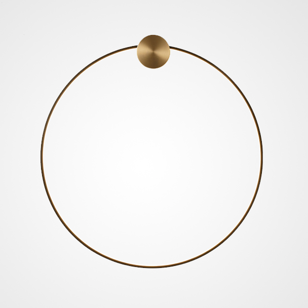 Настенный светильник WOLKE WALL D80 Black by ImperiumLoft