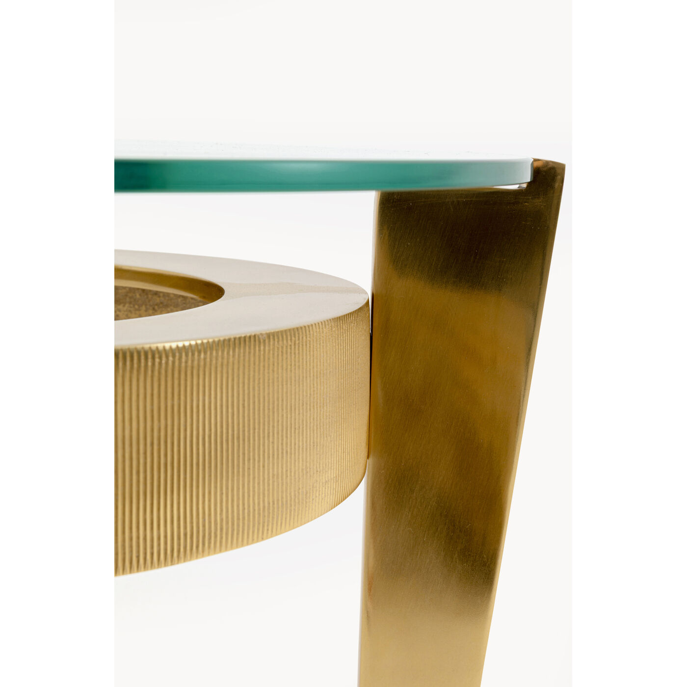 Стол приставной Nino Gold Ø41cm KARE 71287