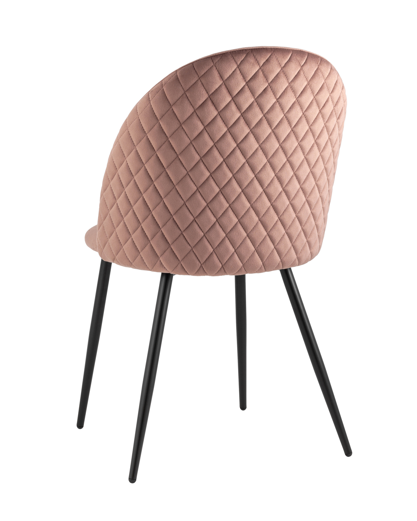 Стул Lilly велюр пыльно-розовый Stool Group