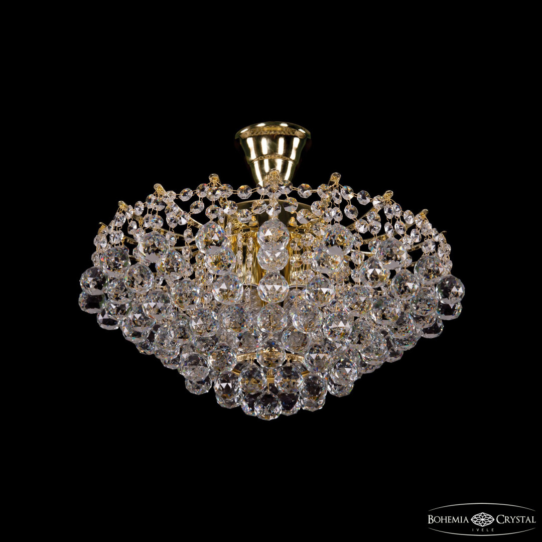 Потолочный светильник хрустальный 77311/42 G Bohemia Ivele Crystal