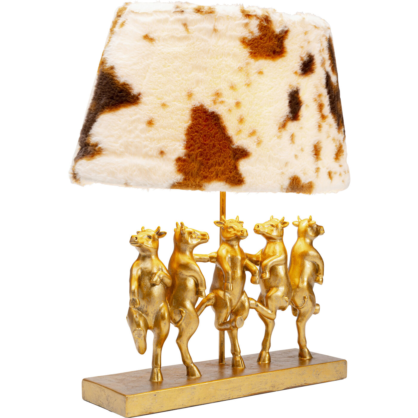 Светильник настольный Dancing Cows Fur 55cm KARE 58420