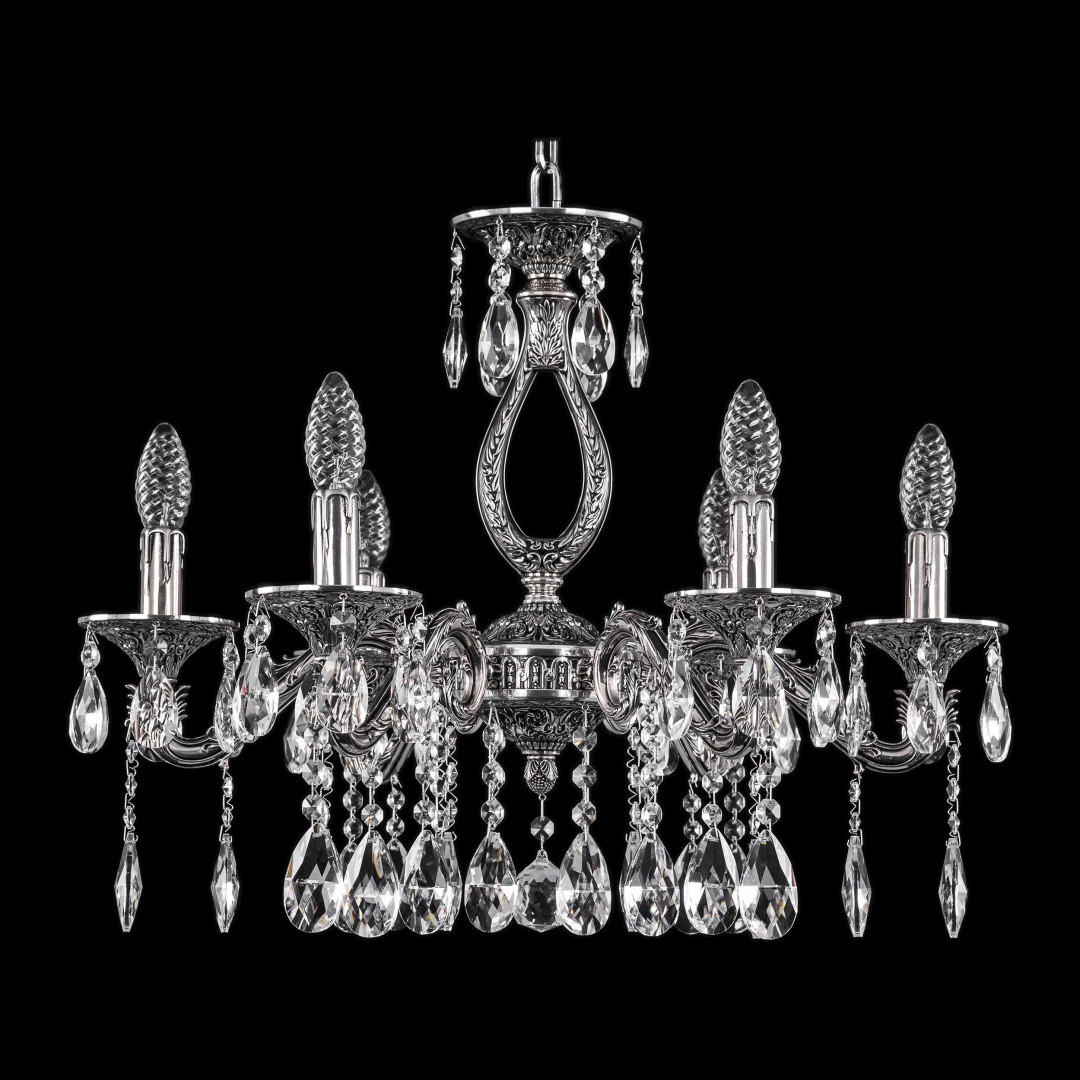 Люстра бронзовая с хрусталём 71302/6/175 A NB