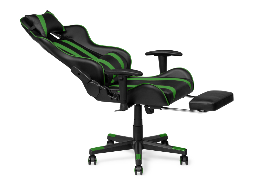 Стул Woodville Corvet black / green 15467